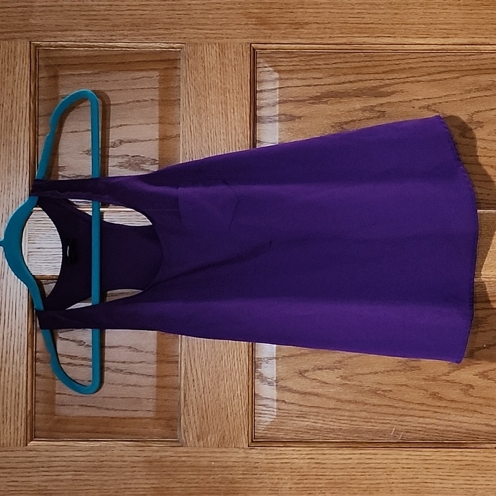 ✨️FREE with bundle of $10 or more✨️ Mossimo Purple Silky Tank